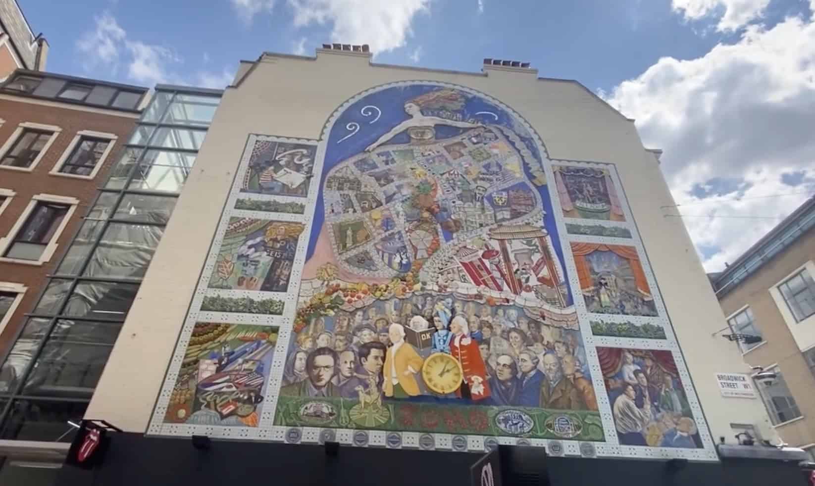 Carnaby Street Mural London